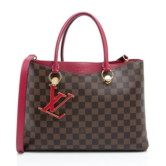 Louis Vuitton Damier Ebene Riverside Tote - Picture 1 of 16